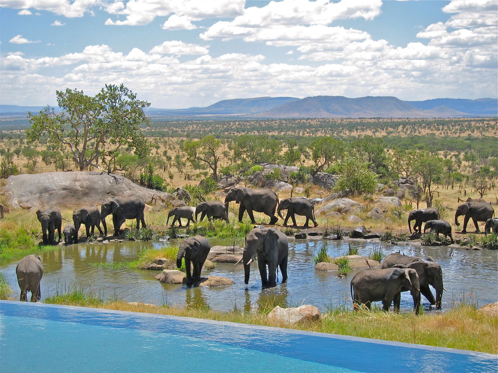 Four Seasons Safari Lodge spectacular views