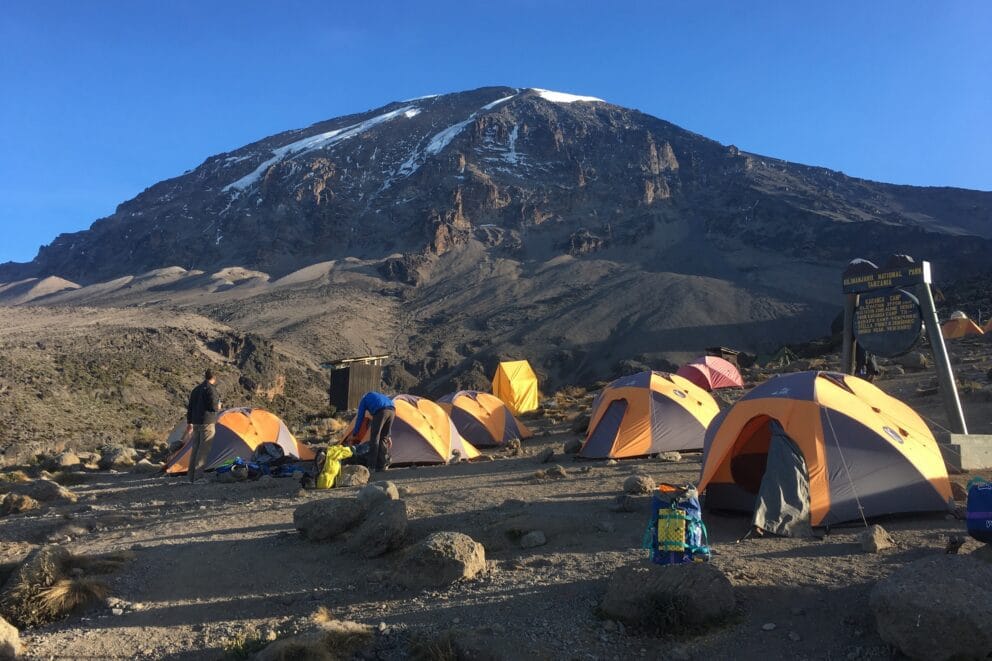 Kilimanjaro hike Umbwe Route