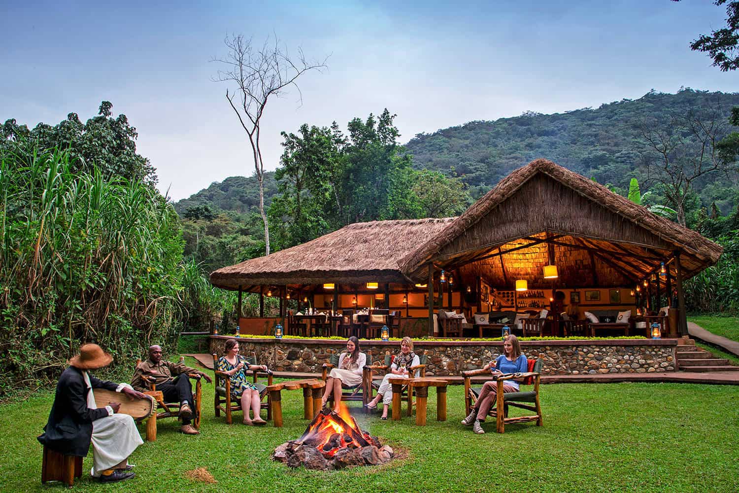 Luxury accommodation in Bwindi Impenetrable Forest- Gorilla Trekking Uganda Safari